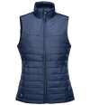 KXV-1W Stormtech Ladies Nautilus Quilted Bodywarmer Navy colour image